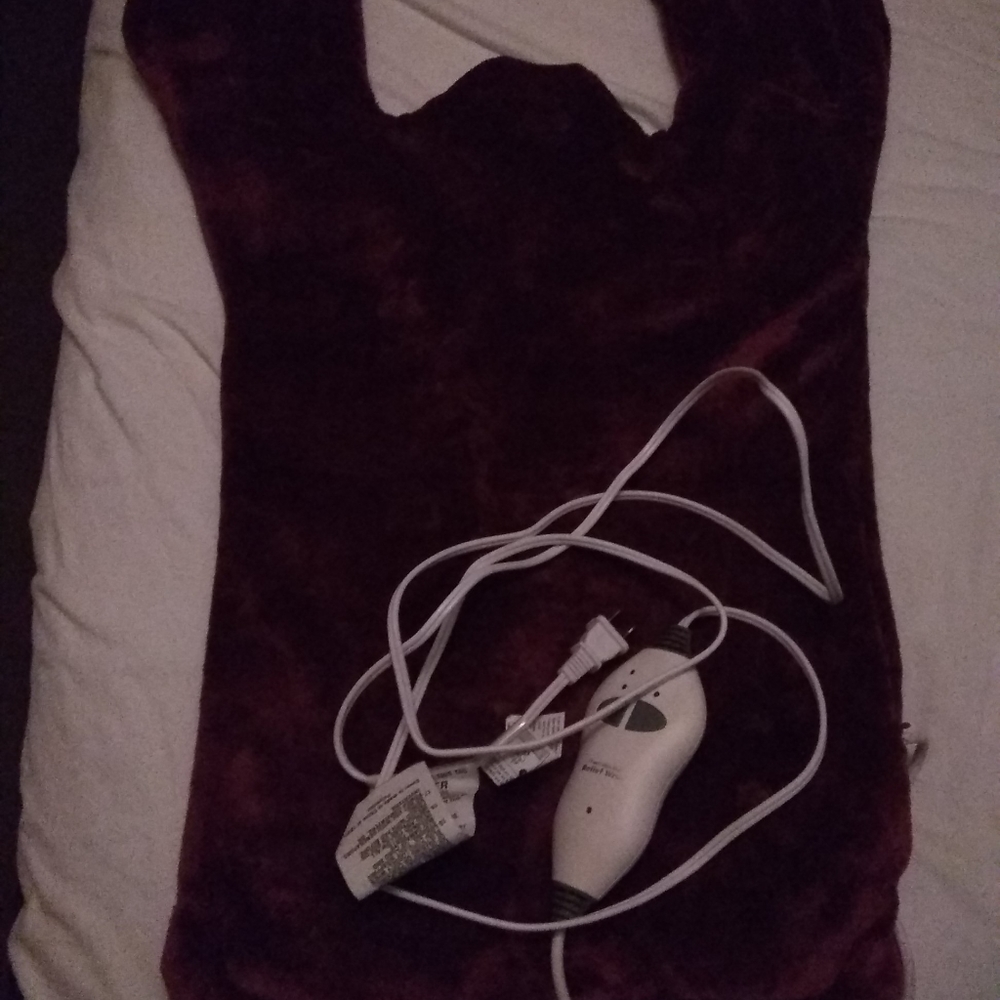 Heated massage wrap